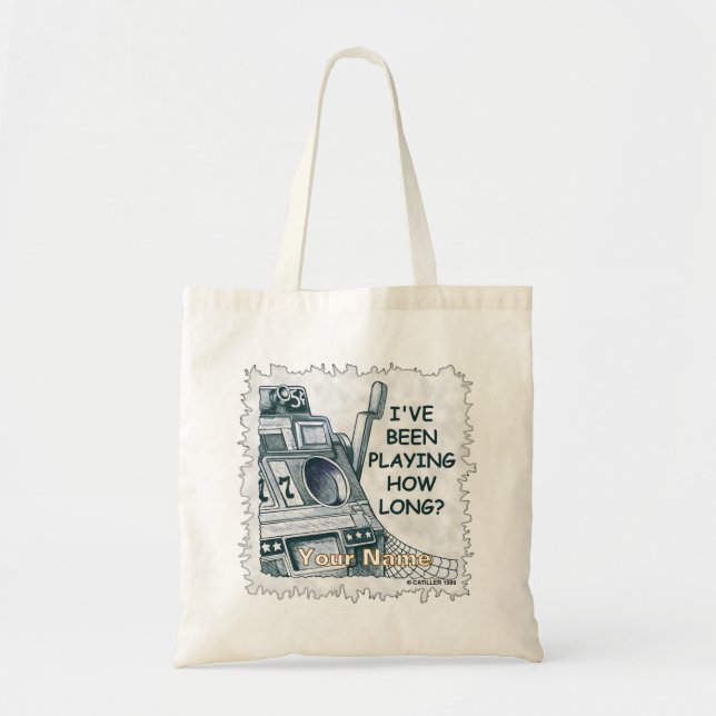 Playing How Long Slots Tote Bag (Front)