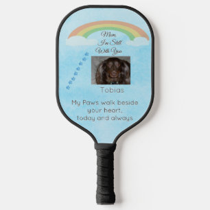 Playing in the Light Beyond the Rainbow Carbon Fiber Pickleball Paddle