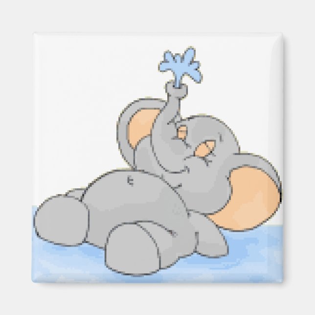 Playing in the Water Magnet (Front)