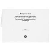 Playing in the Woods (Back Horizontal)