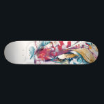 Playing Koi Skateboard Deck<br><div class="desc">Graffiti-style Koi on skateboard</div>