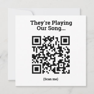 Playing Our Song - QR Code Design