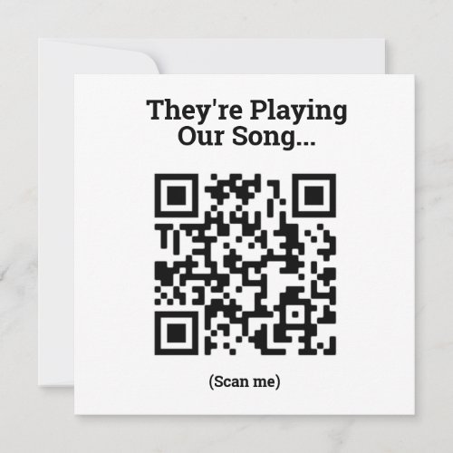 Playing Our Song _ QR Code Design