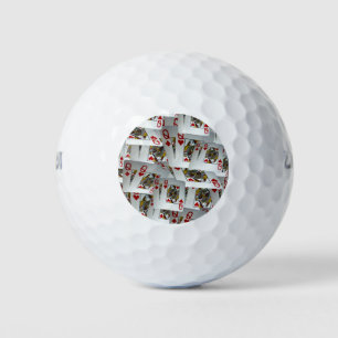 Playing Poker Queens Design, Golf Balls