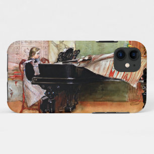 Playing Scales - Carl Larsson artwork iPhone 11 Case