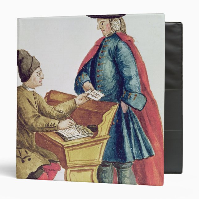 Playing the Venetian Lottery Binder (Front/Inside)