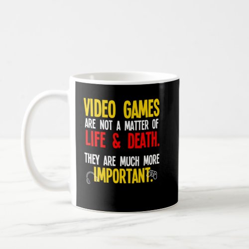 Playing Video Games  PC Console Gamer Geek  Coffee Mug
