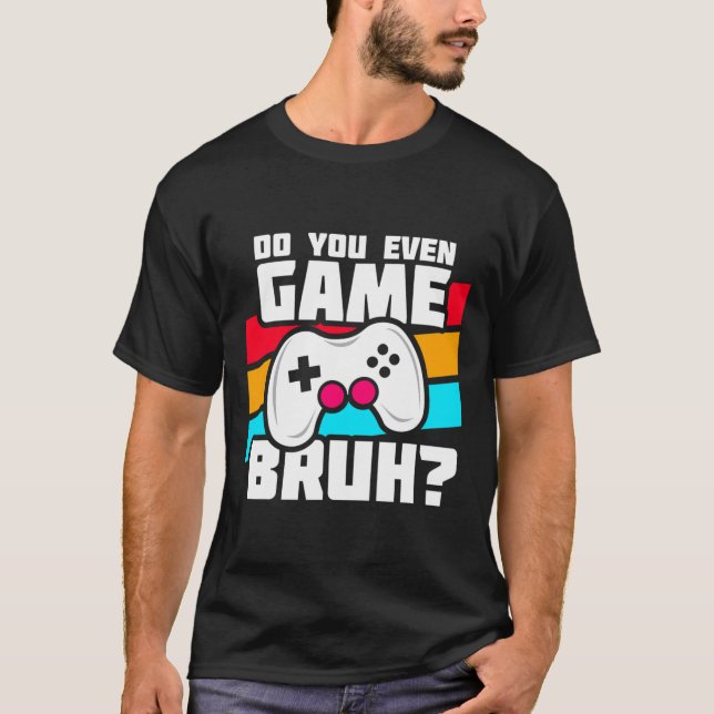 Playing Video Games - Pc Console Gaming - Funny Vi T-Shirt (Front)