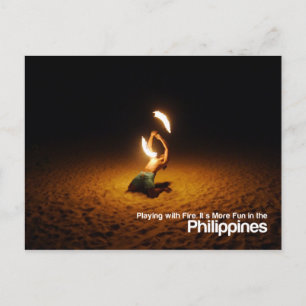 Playing with Fire Philippines Meme Postcard