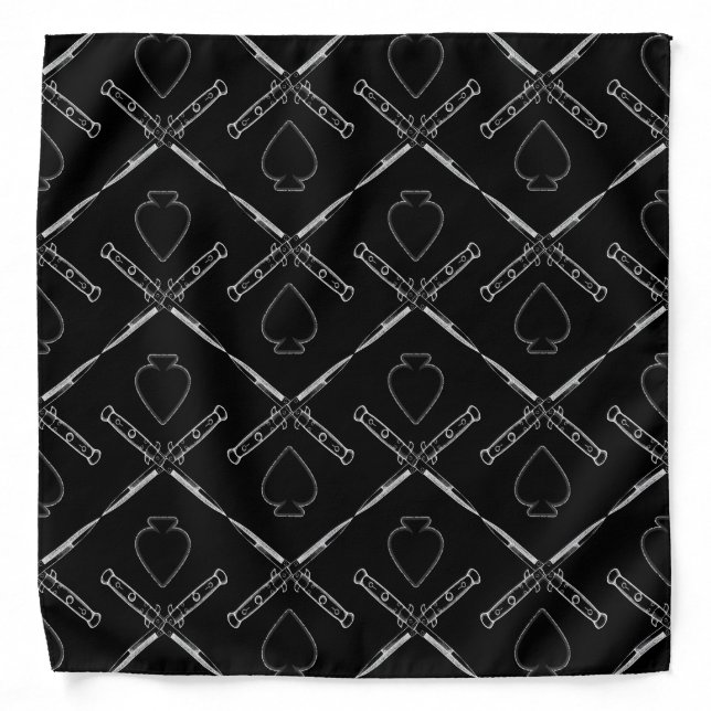 Playing with Knives Bandana (Front)