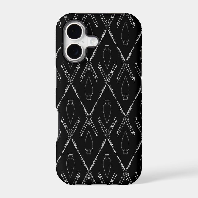 Playing with Knives Iphone Case (Back)