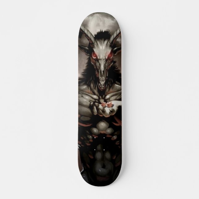 Playing with the Devil Skateboard Deck (Front)