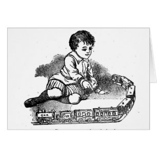 Playing With The Train