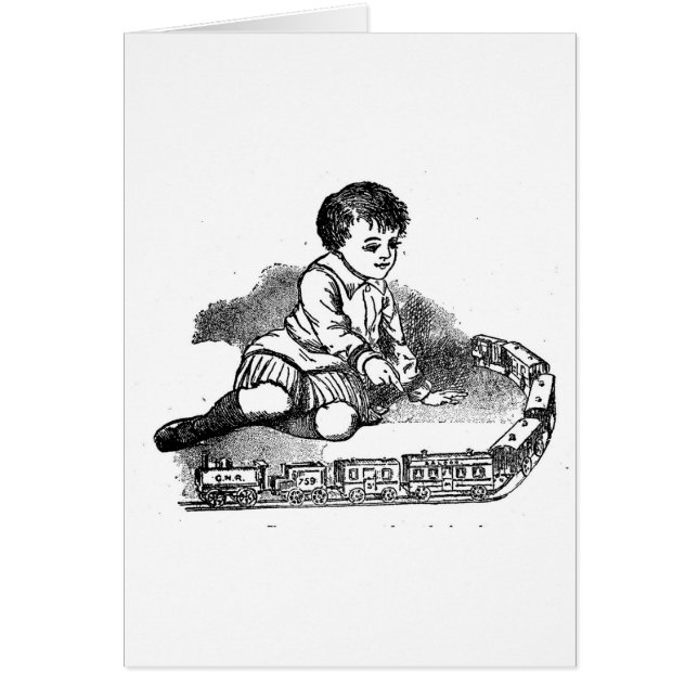 Playing With The Train Cards (Front)