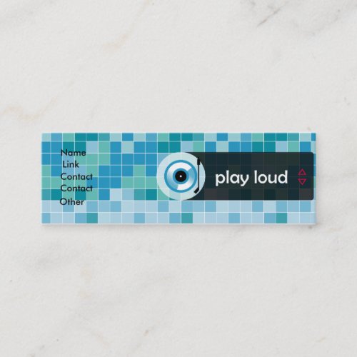 PlayLoud Profile Card Business Card