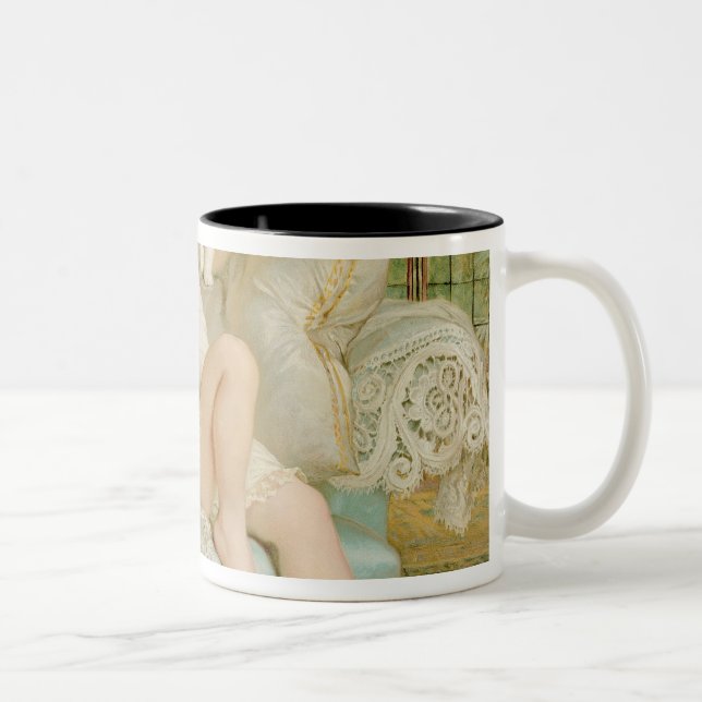 Playmates, from the Pears Annual, 1903 Two-Tone Coffee Mug (Right)