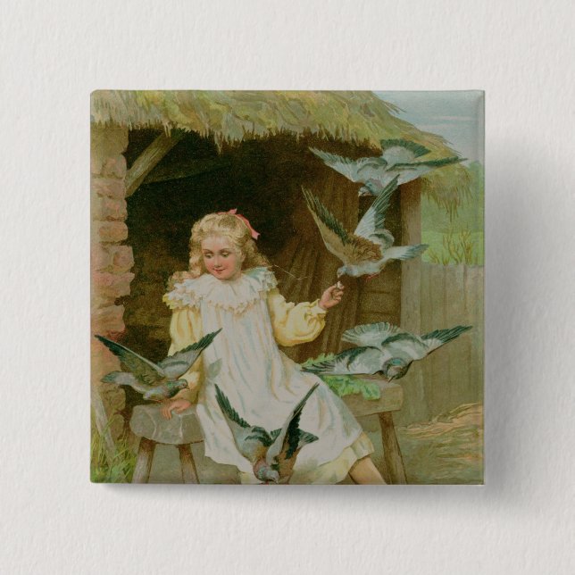 Playmates Pinback Button (Front)