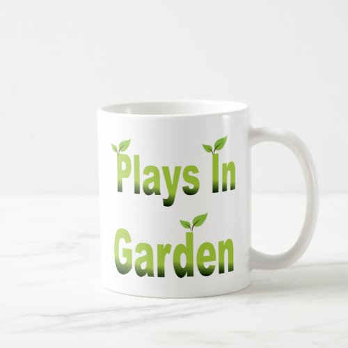 plays in garden 2 coffee mug