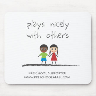 plays nicely with others mouse pad