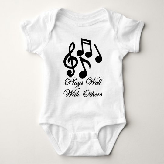 plays well with others baby bodysuit