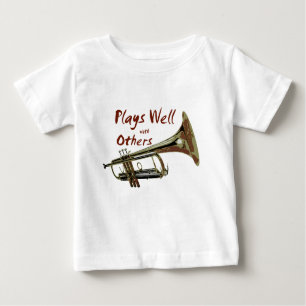 Plays Well with Others/ Trumpet Baby T-Shirt