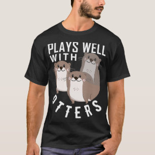 Plays Well With Otters Big Pun Otter T-Shirt