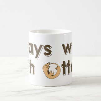 Plays Well With Otters Mug
