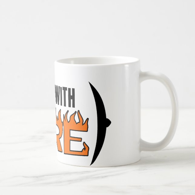 Plays With Fire Coffee Mug (Right)