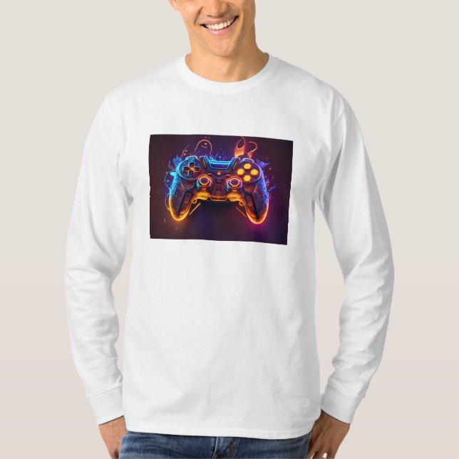 playstation hand t-shirt (Front)