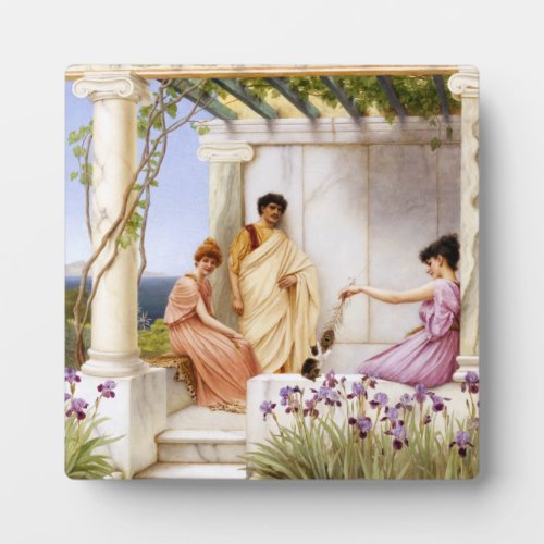 Playtime by Godward Plaque