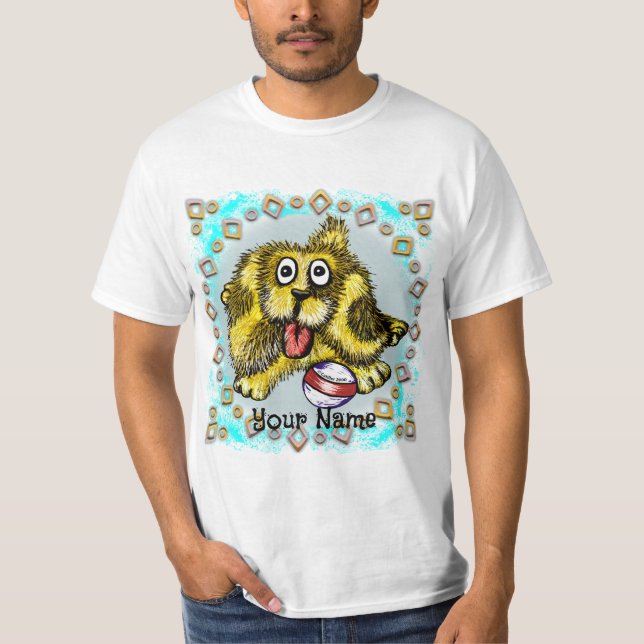 Playtime Dog T-Shirt (Front)