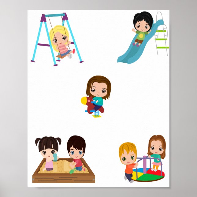 "PLAYTIME" KIDS  POSTER (Front)