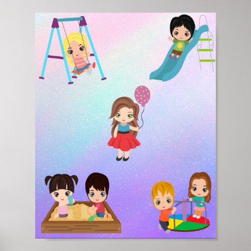 PLAYTIME KIDS  POSTER