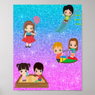 PLAYTIME KIDS POSTER