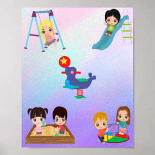PLAYTIME KIDS POSTER
