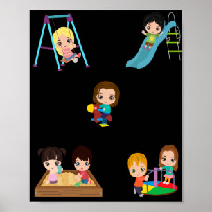 "PLAYTIME" KIDS POSTER