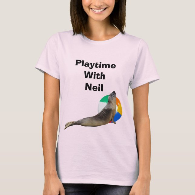Playtime With Neil T-Shirt (Front)