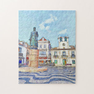 Plaza Cascais Jigsaw Puzzle