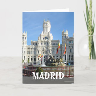 Plaza de Cibeles, Madrid Card