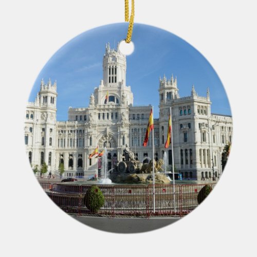 Plaza de Cibeles Madrid Ornament