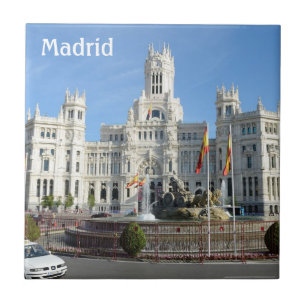 Plaza de Cibeles, Madrid Tile