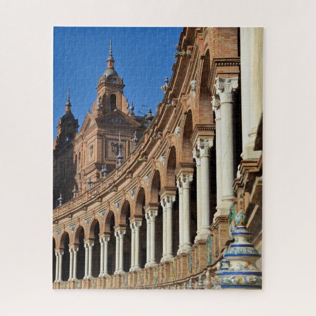 Plaza de Espana Architecture Jigsaw Puzzle (Vertical)