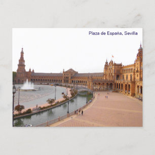 Plaza de Espana in Seville Postcard