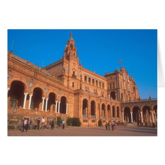 Plaza de Espana in Seville, Spain. (Front Horizontal)