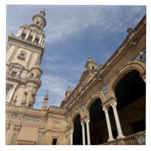 Plaza de Espana, Seville, Andalusia, Spain Tile