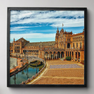 Plaza de Espana, Seville. Spain Peel And Stick Photo Tile