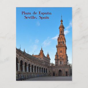 Plaza de España Tower Postcard
