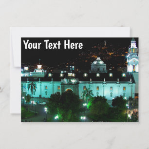 Plaza de la Independencia, Quito, Ecuador card
