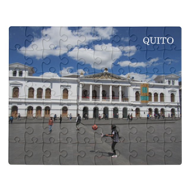 plaza de la independencia quito jigsaw puzzle (Puzzle Horizontal)