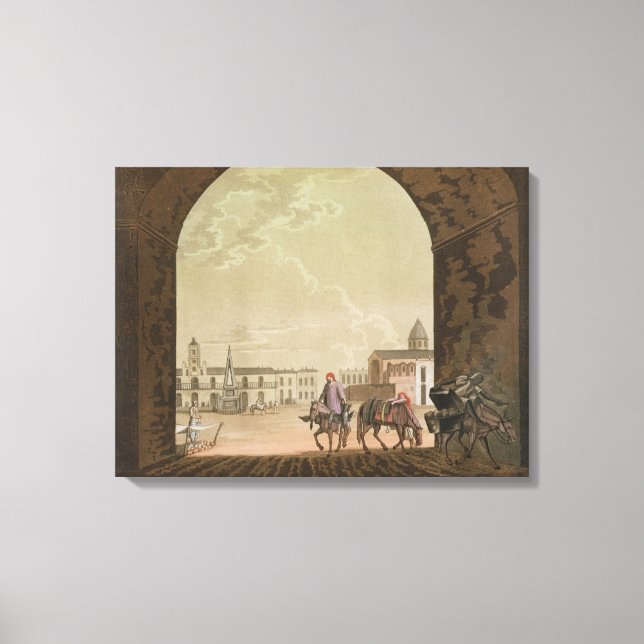 Plaza de Mayo, Buenos Aires, Argentina, from 'Le C Canvas Print (Front)